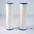 Waschbare 2,5x10 plissierte Poly-Sedimentfilterkartusche